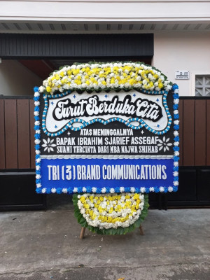 Papan Bunga Duka di Bilebante